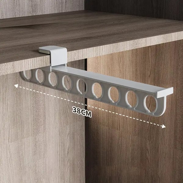 Jcpnneys - Intelligent pull-out slide trouser rack: a new solution for space utilization in the closet