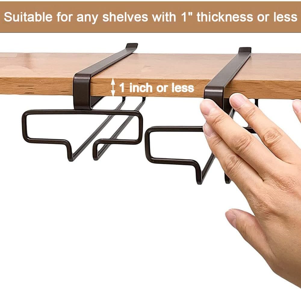 Jcpnneys - Under Cabinet Wine Glass Holder