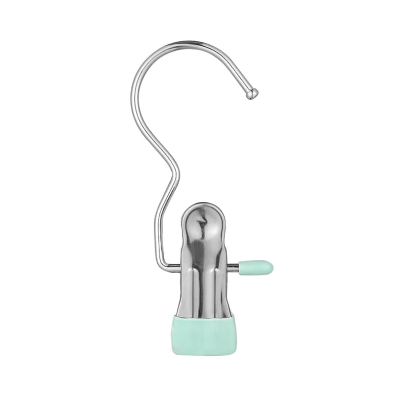 Jcpnneys - Anti-rust Clip Space-saving Clothespin Hat Pants Storage Hanging Travel Hook