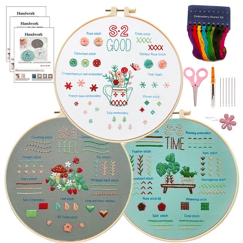 Jcpnneys - Embroidery Starter Kit