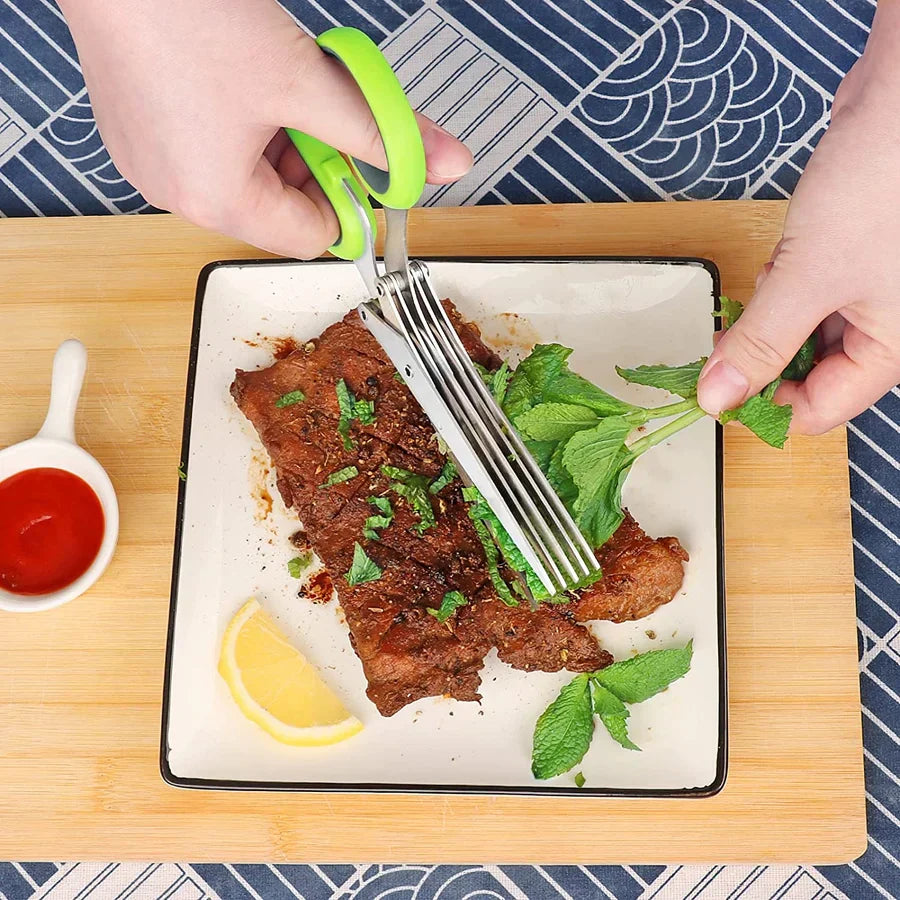 💥Specials this week - 5 Blade Kitchen Salad Scissors
