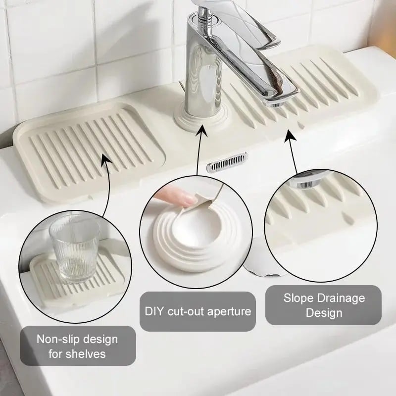 Jcpnneys - Faucet Guard & Draining Mat
