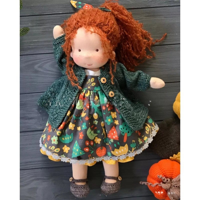 Jcpnneys - The Best Gift for Kids-Handmade Waldorf Doll👧