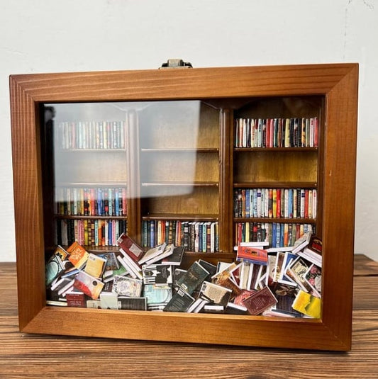 Jcpnneys - Handmade Anxiety Bookshelf | Shake Away Your Anxiety