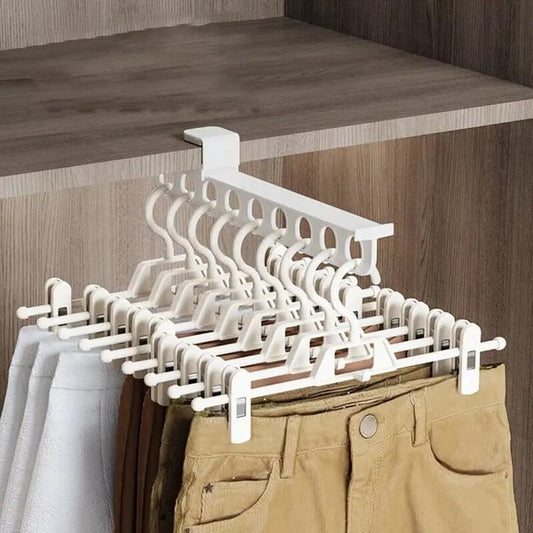 Jcpnneys - Intelligent pull-out slide trouser rack: a new solution for space utilization in the closet