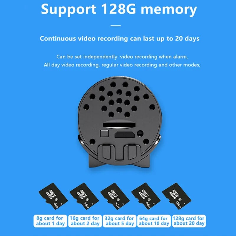 Jcpnneys - Mini 5G Wireless Wifi Camera 1080P HD