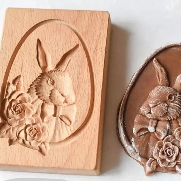 💥This week's specials - Wood Grain Cookie Knife - Cookie Embossing Mould