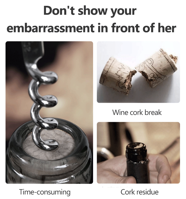 Jcpnneys - Multifunctional Wine Bottle Opener
