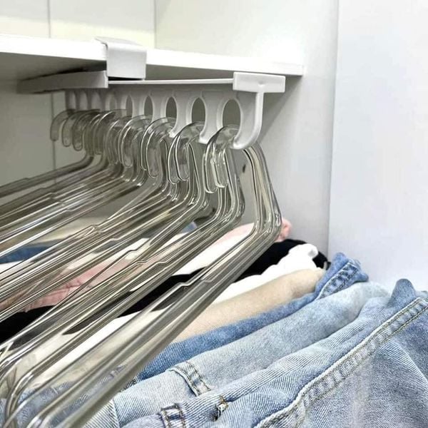 Jcpnneys - Intelligent pull-out slide trouser rack: a new solution for space utilization in the closet